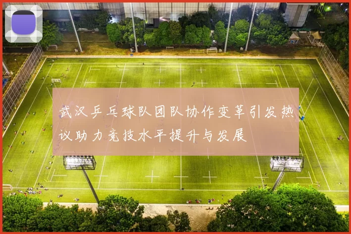 武汉乒乓球队团队协作变革引发热议助力竞技水平提升与发展